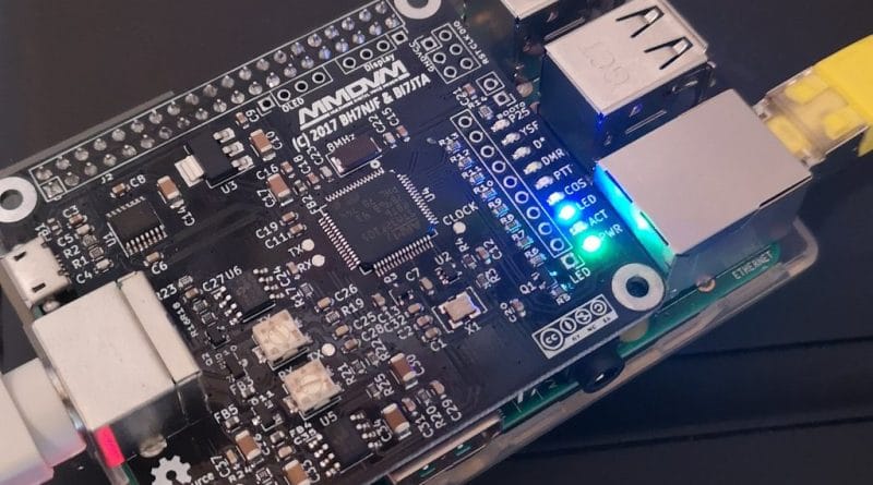 Mise en service de la voie VHF (simplex) multimode MMDVM